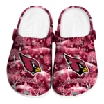 customized arizona cardinals snowy hills clogs best selling
