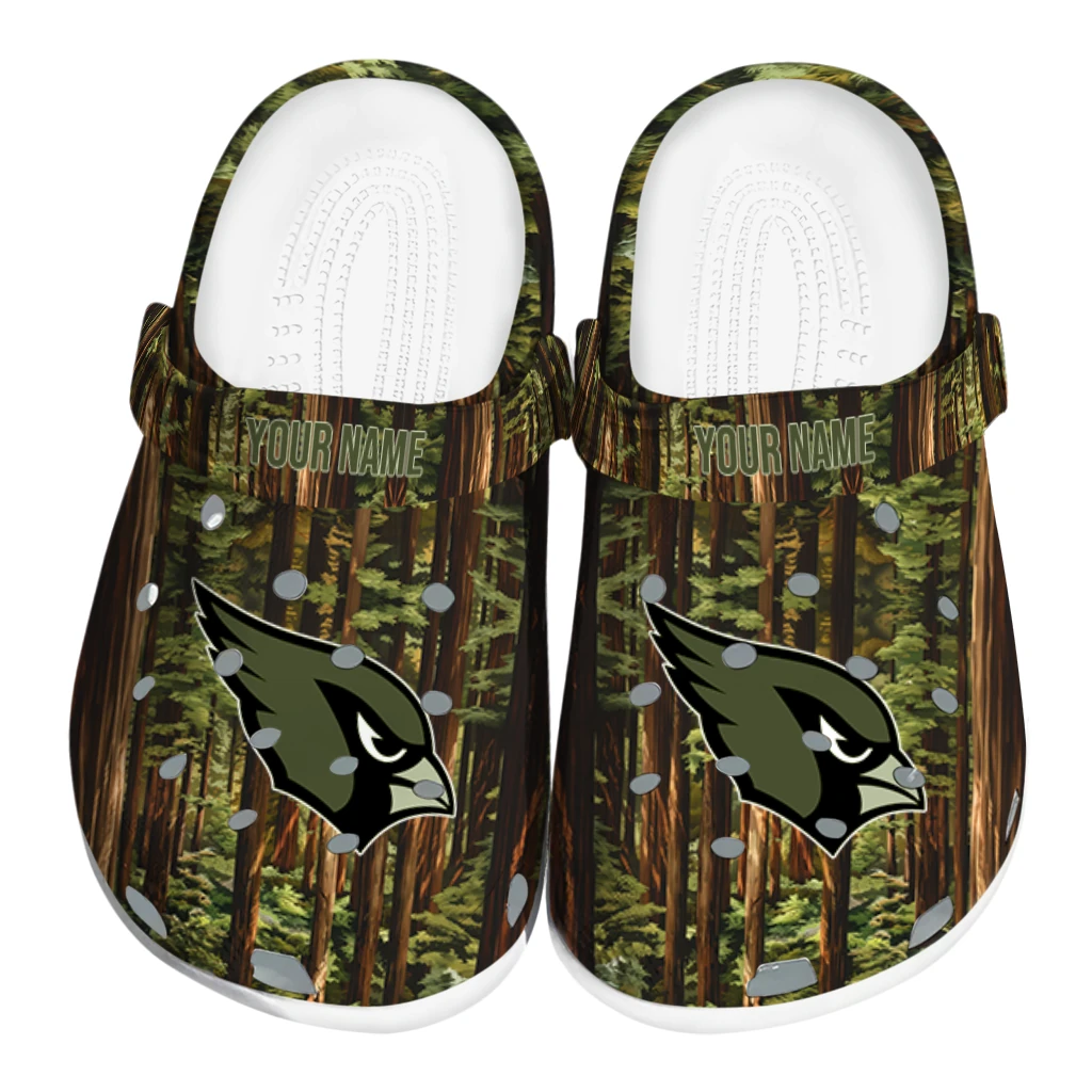 customized arizona cardinals woods forest designs clogs best selling customized arizona cardinals woods forest designs clogs best selling