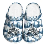 customized arizona coyotes snowy mountains clogs best selling