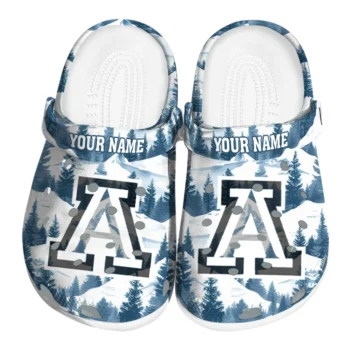 customized arizona wildcats snowy mountains clogs best selling