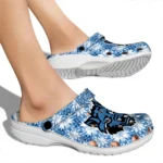 customized arkansas state red wolves snowflake mosaic clogs best selling