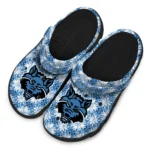 customized arkansas state red wolves snowflake mosaic clogs best selling