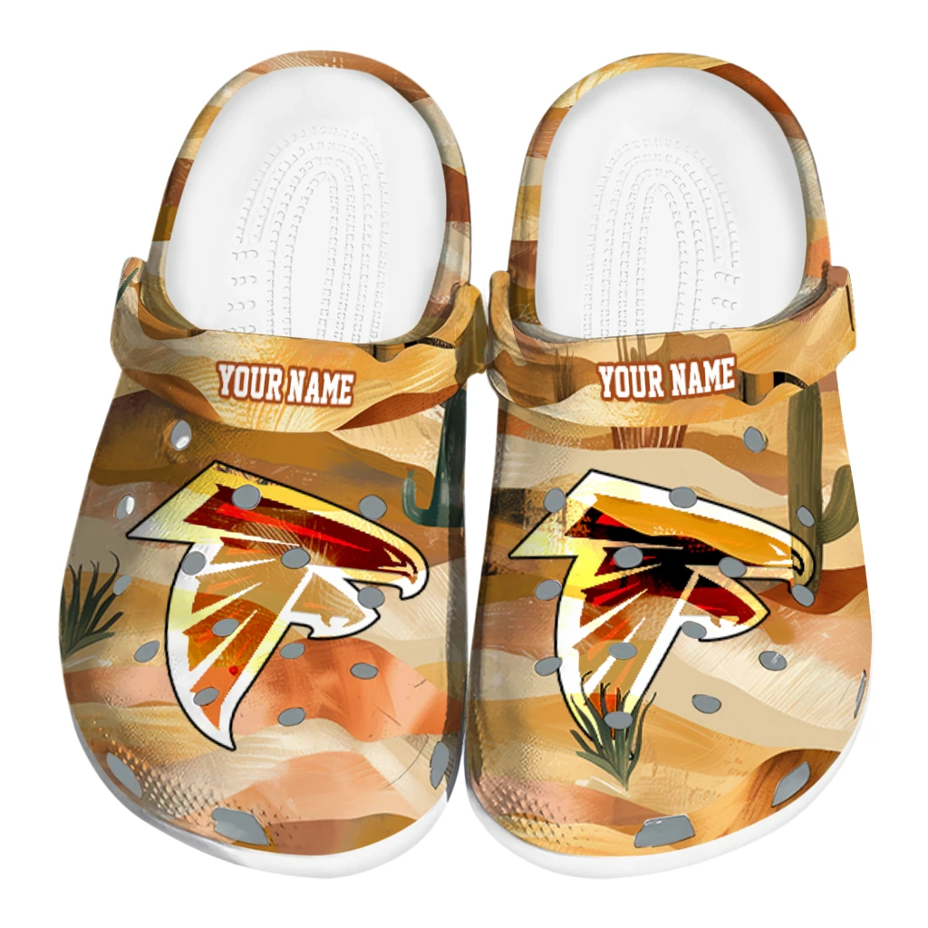 customized atlanta falcons desert layers clogs best selling customized atlanta falcons desert layers clogs best selling
