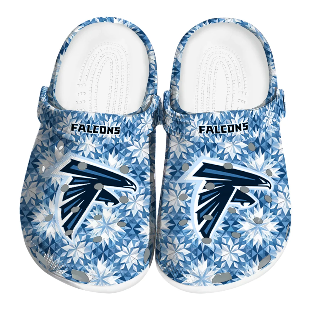 customized atlanta falcons snowflake mosaic clogs best selling customized atlanta falcons snowflake mosaic clogs best selling