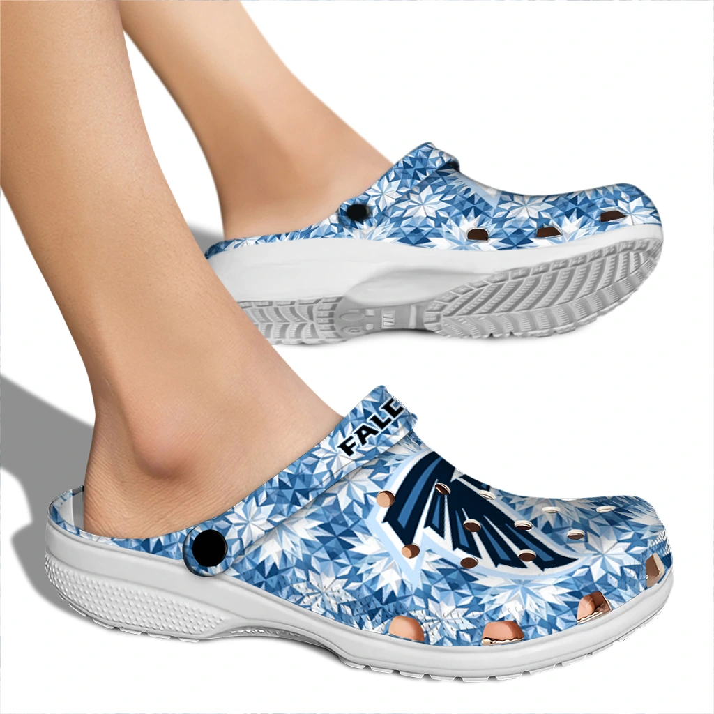 customized atlanta falcons snowflake mosaic clogs fashion forward customized atlanta falcons snowflake mosaic clogs fashion forward