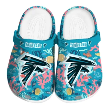 customized atlanta falcons tropical fish ocean clogs best selling