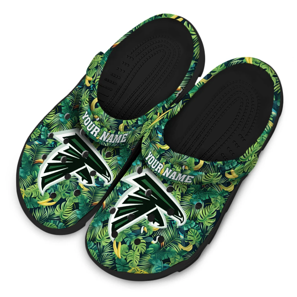 customized atlanta falcons tropical leaves clogs latest model customized atlanta falcons tropical leaves clogs latest model