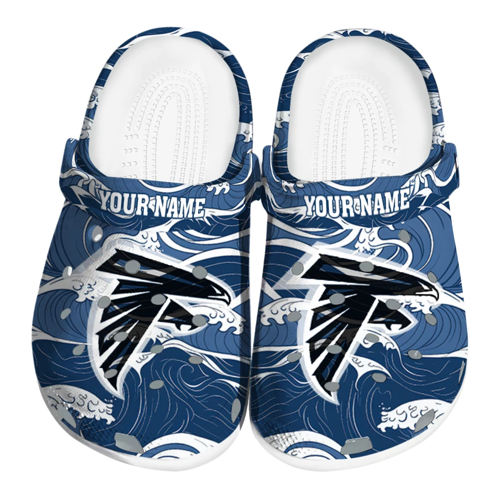 customized atlanta falcons wave flow clogs best selling customized atlanta falcons wave flow clogs best selling