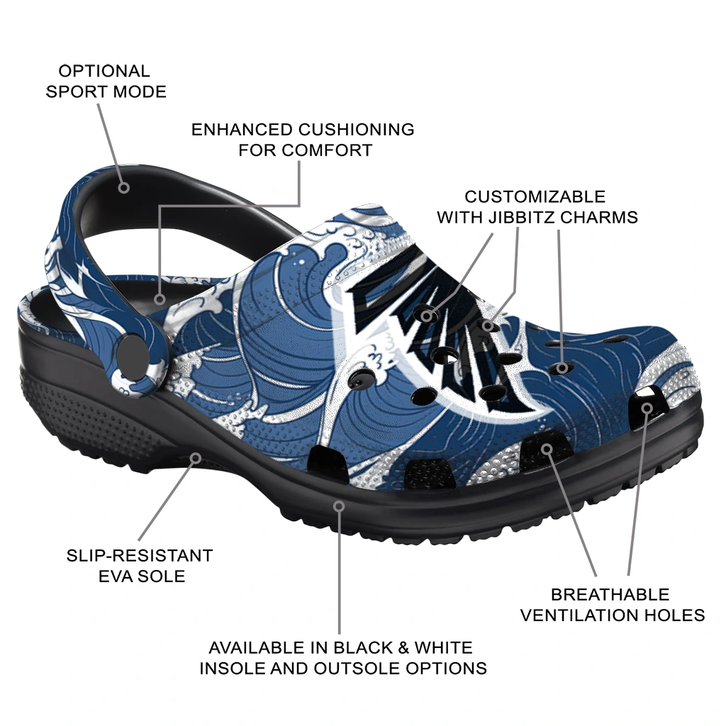 customized atlanta falcons wave flow clogs new arrival customized atlanta falcons wave flow clogs new arrival