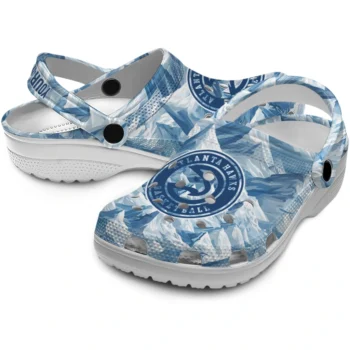 customized atlanta hawks mountain artwork clogs high quality
