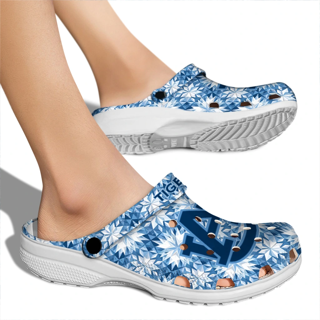 customized auburn tigers snowflake mosaic clogs fashion forward customized auburn tigers snowflake mosaic clogs fashion forward