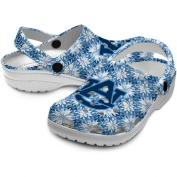customized auburn tigers snowflake mosaic clogs high quality