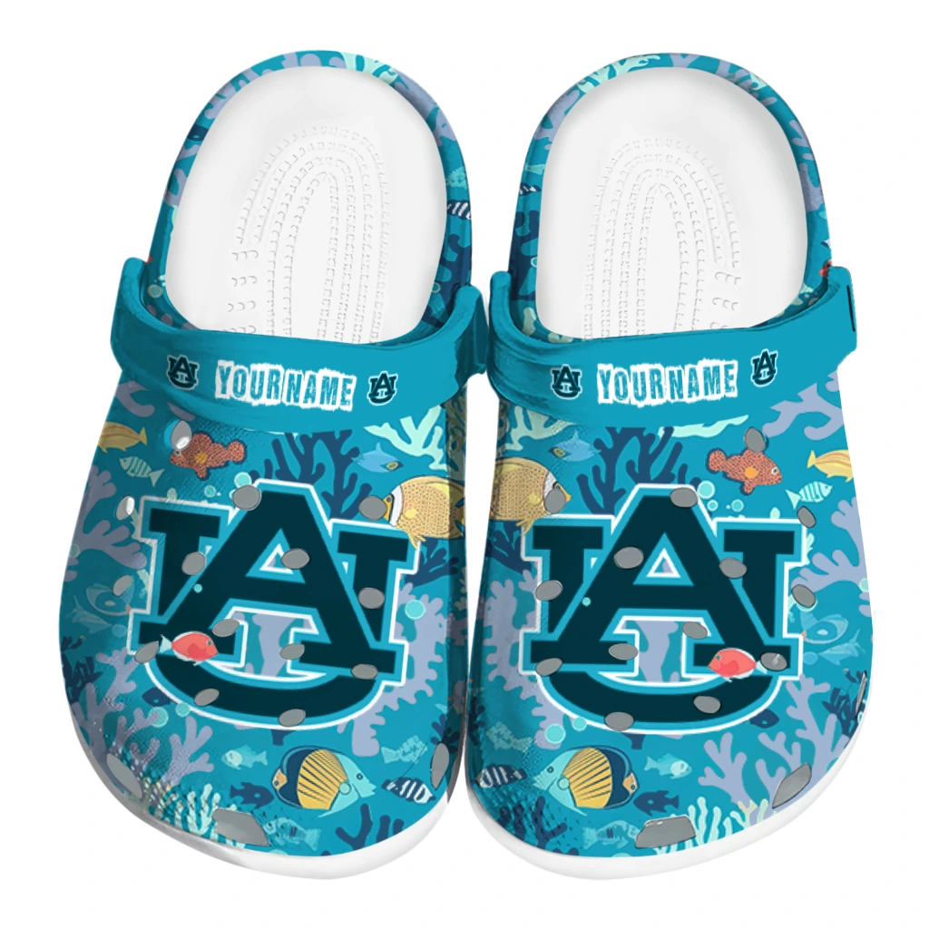 customized auburn tigers tropical fish ocean clogs best selling customized auburn tigers tropical fish ocean clogs best selling