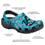 customized auburn tigers tropical fish ocean clogs best selling