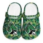 customized ball state cardinals tropical leaves clogs best selling