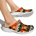 customized baltimore orioles christmas motif clogs best selling