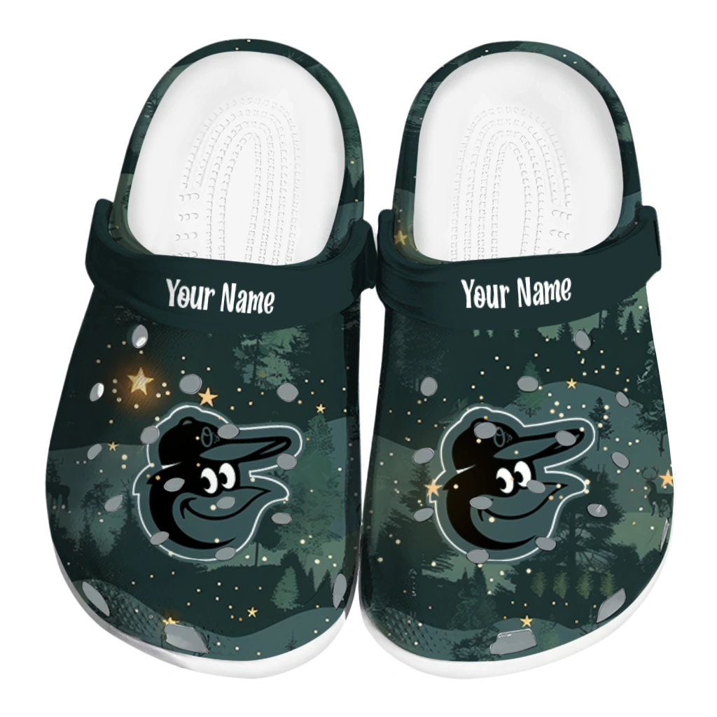 customized baltimore orioles deer nightscape clogs best selling customized baltimore orioles deer nightscape clogs best selling