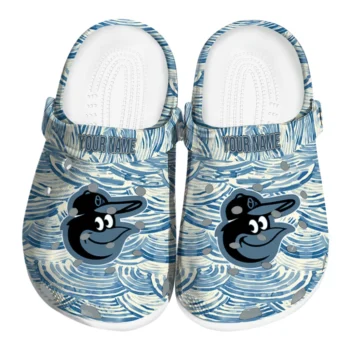 customized baltimore orioles sea swirls clogs best selling