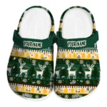 customized baylor bears christmas motif clogs best selling