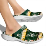 customized baylor bears christmas motif clogs best selling
