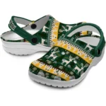 customized baylor bears christmas motif clogs best selling