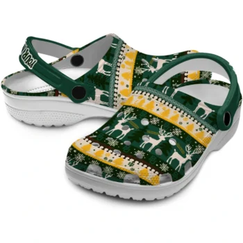 customized baylor bears christmas motif clogs high quality