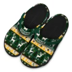 customized baylor bears christmas motif clogs best selling