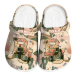 customized baylor bears desert cactus pattern clogs best selling