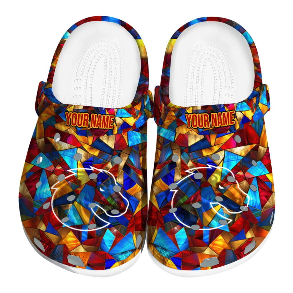 customized boise state broncos prism pieces clogs best selling customized boise state broncos prism pieces clogs best selling
