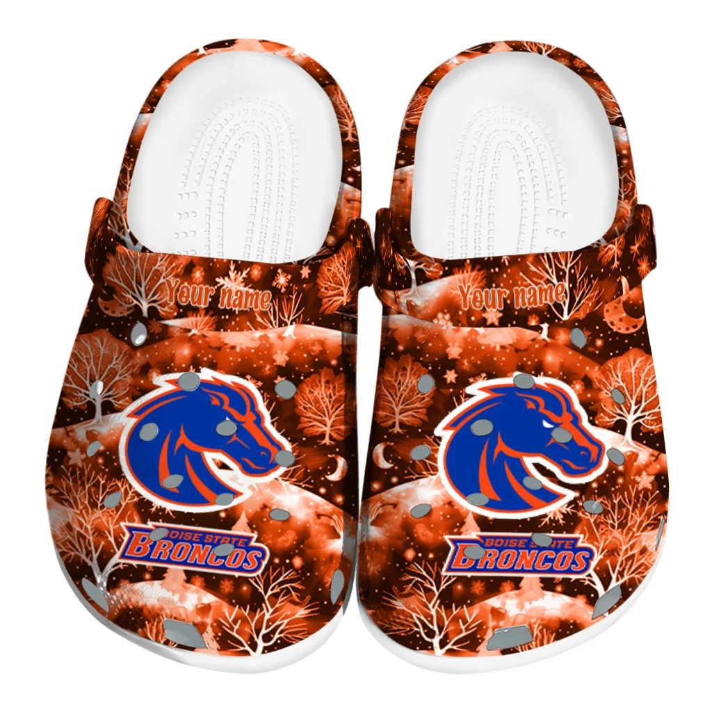 customized boise state broncos snowy hills clogs best selling customized boise state broncos snowy hills clogs best selling