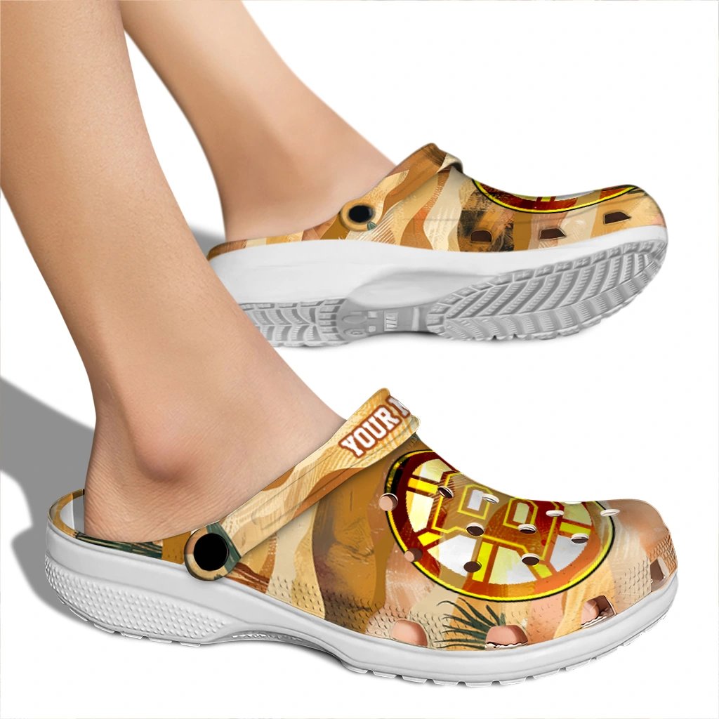 customized boston bruins desert layers clogs fashion forward customized boston bruins desert layers clogs fashion forward