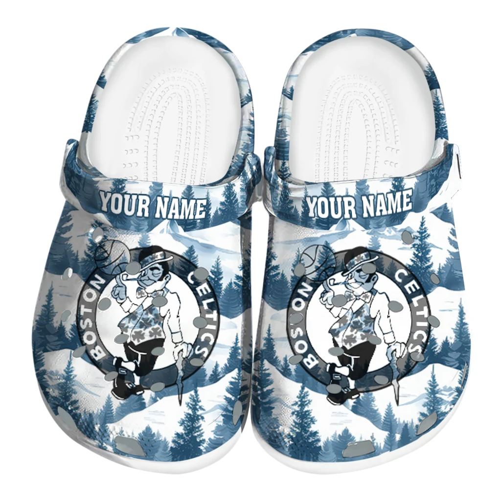 customized boston celtics snowy mountains clogs best selling customized boston celtics snowy mountains clogs best selling