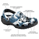 customized boston celtics snowy mountains clogs best selling