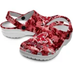 customized boston red sox snowy hills clogs best selling
