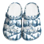 customized boston red sox snowy mountains clogs best selling