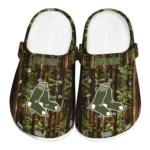 customized boston red sox woods forest designs clogs best selling