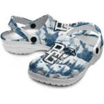 customized bowling green falcons snowy mountains clogs best selling
