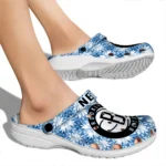 customized brooklyn nets snowflake mosaic clogs best selling