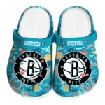 customized brooklyn nets tropical fish ocean clogs best selling