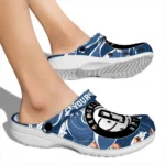 customized brooklyn nets wave flow clogs best selling