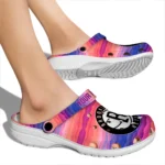 customized brooklyn nets wavy stripes clogs best selling