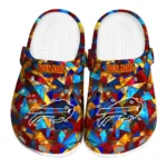 customized buffalo bills prism pieces clogs best selling