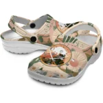 customized buffalo sabres desert cactus pattern clogs best selling