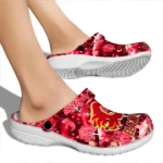 customized calgary flames snowy hills clogs best selling