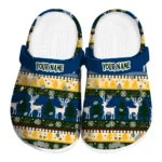 customized california golden bears christmas motif clogs best selling