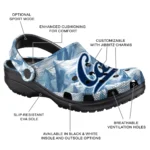 customized california golden bears mountain artwork clogs best selling