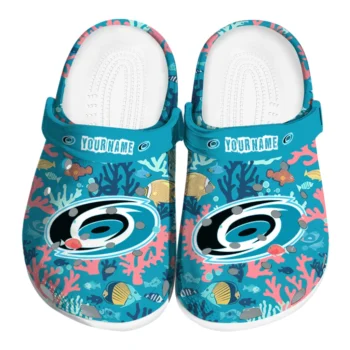 customized carolina hurricanes tropical fish ocean clogs best selling