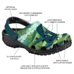 customized charlotte 49ers hills illustration clogs best selling