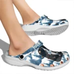 customized charlotte 49ers snowy mountains clogs best selling