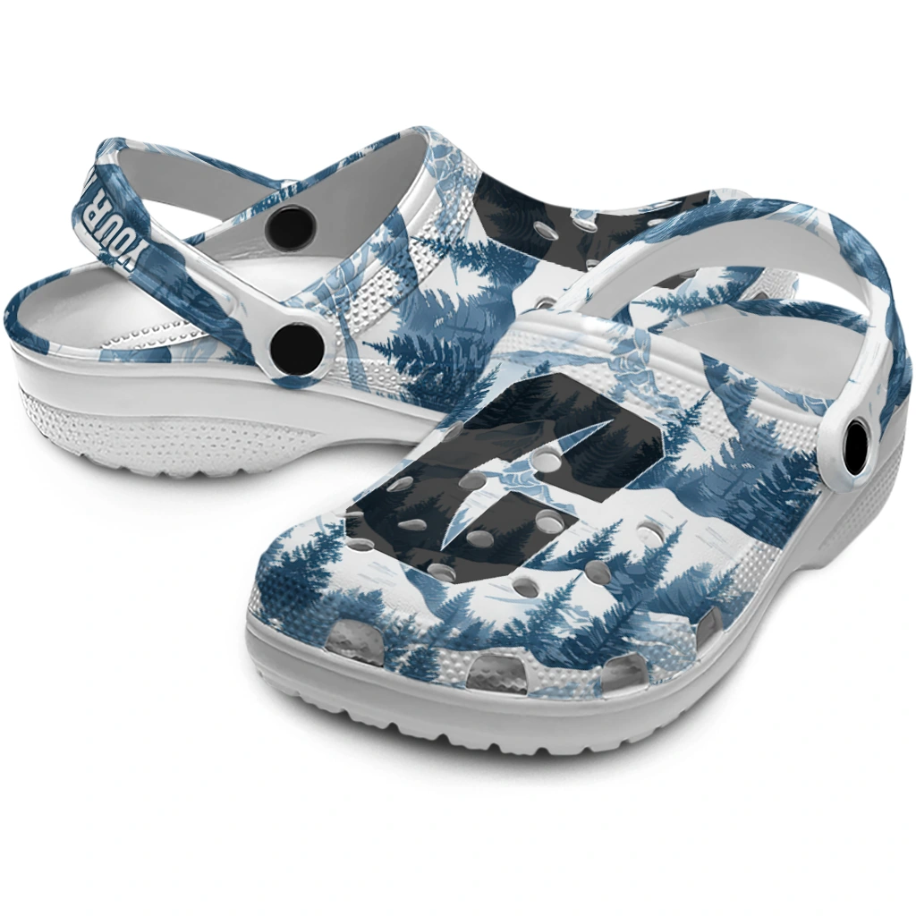 customized charlotte 49ers snowy mountains clogs high quality customized charlotte 49ers snowy mountains clogs high quality